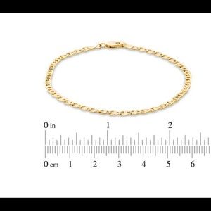 gold anklet